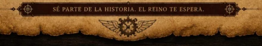 Sé parte de la historia. El reino te espera.