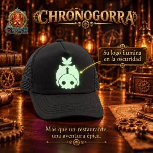 Chrono Gorra Negro