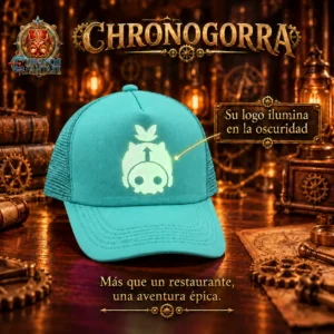Chrono Gorra Aguamarina